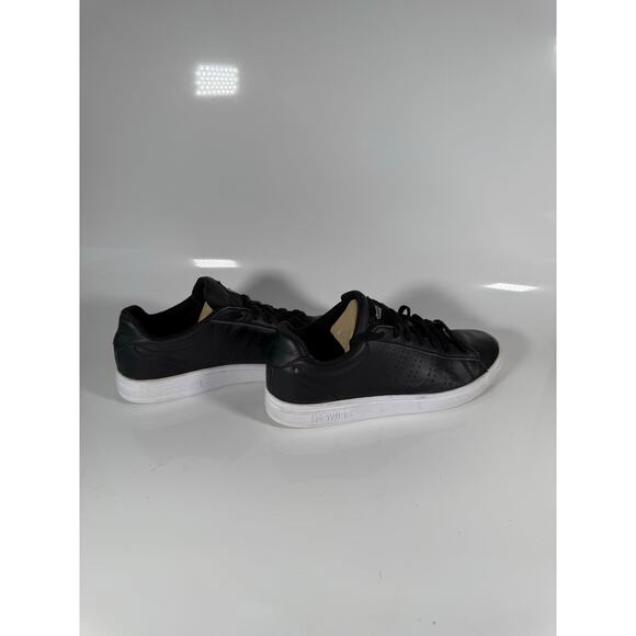 K-Swiss Court Pro II CMF Black Leather Low Top Sneakers Men’s Size 10 - Picture 2 of 6